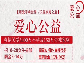 吉水捐卵助孕生子 爱心志愿者招募